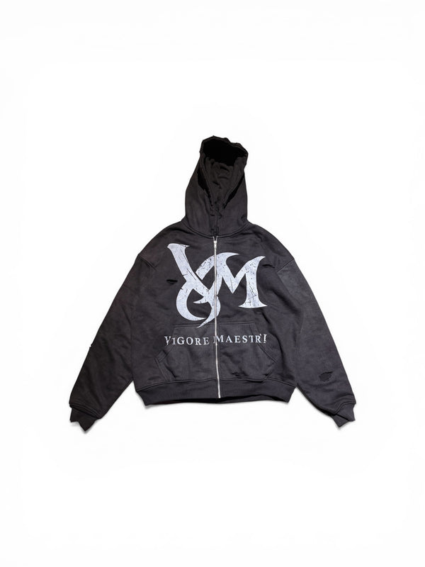 Strike Distressed ZipUp